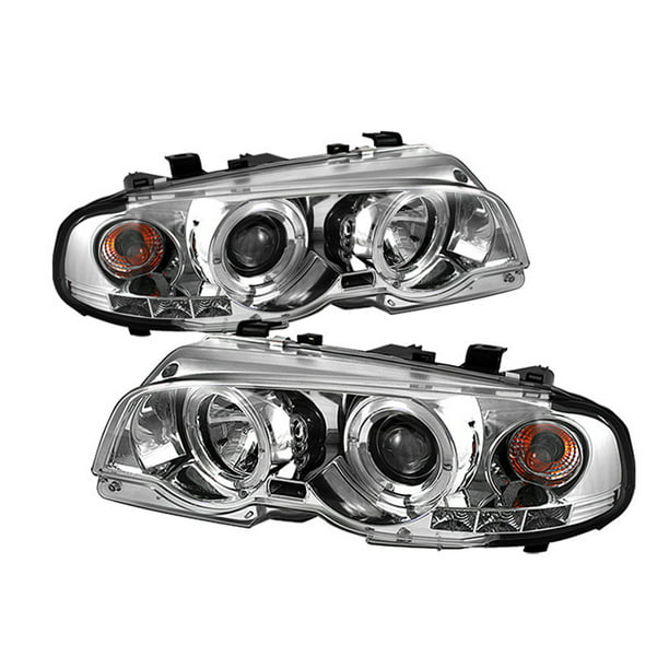 Pair Left & Right Headlight Lenses For BMW E46 3-Series 4DR Wagon/Sedan 99-01